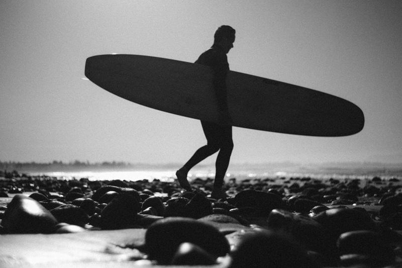 guide surfer en longboard guide surfer en longboard