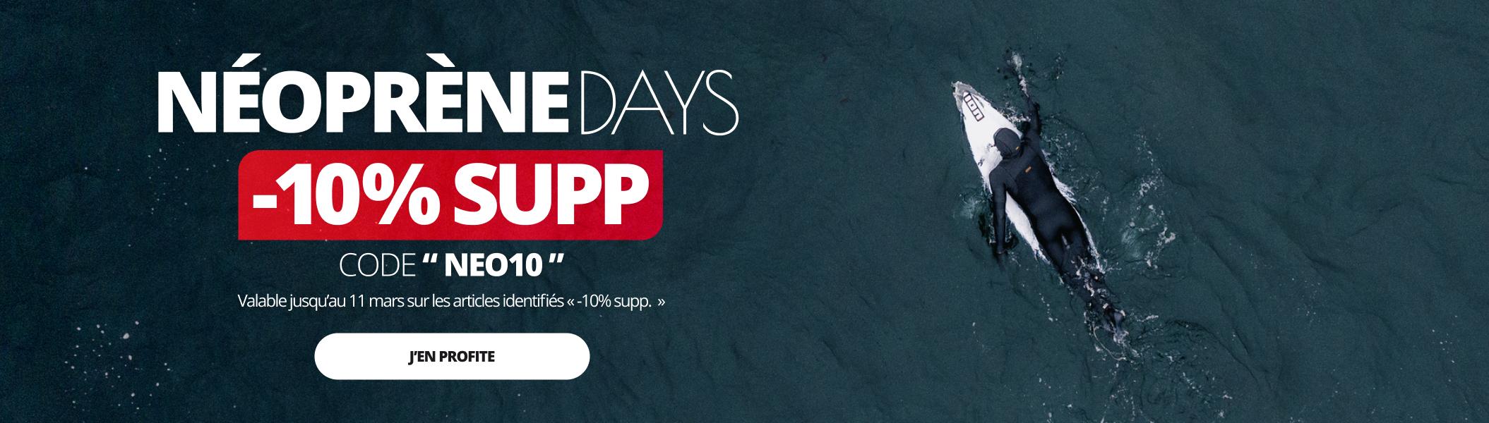 Néoprene -10% supp