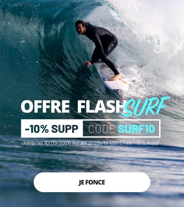 offre flash surf -10% supp