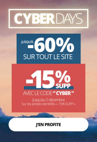 cyber days -15% supplementaires