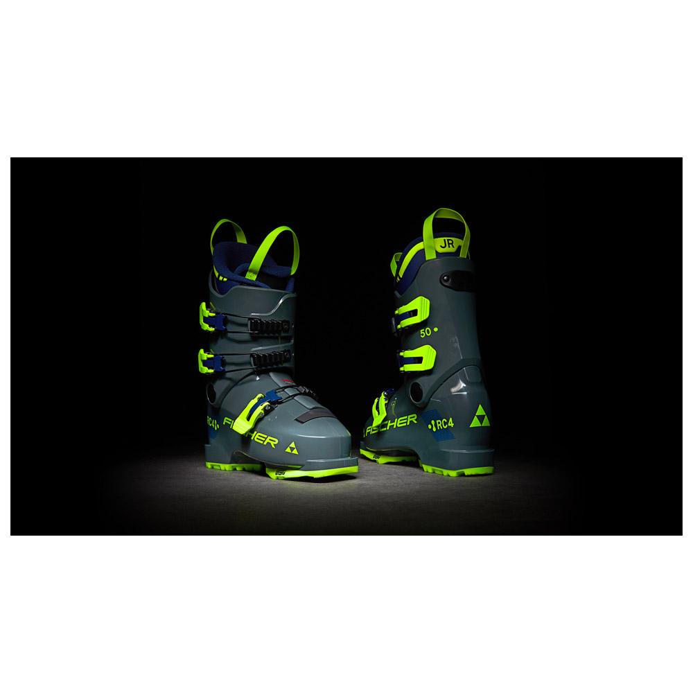 Chaussures De Ski Fischer RC4 60 JR Junior - Flex 60 - Semelle GripWalk - Pour Jeunes Skieurs (2024/2025)