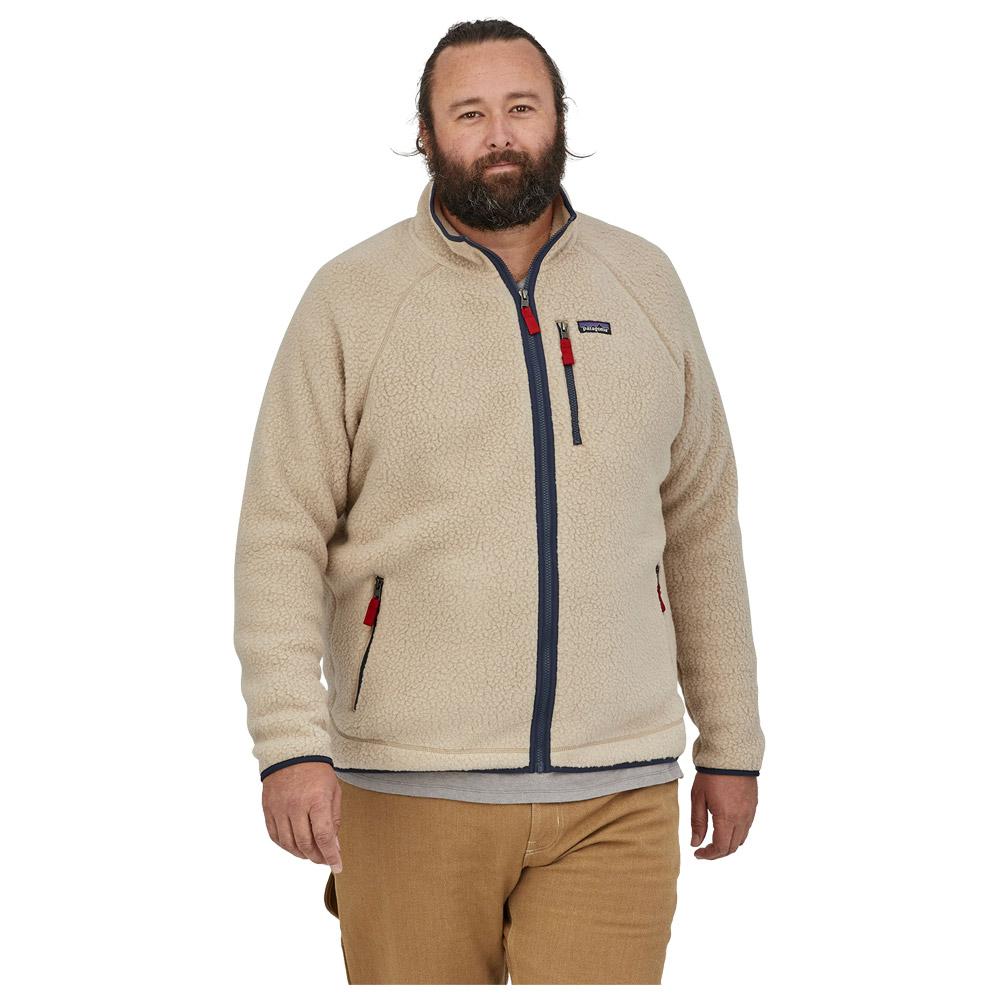 Patagonia retro pile on sale el cap khaki