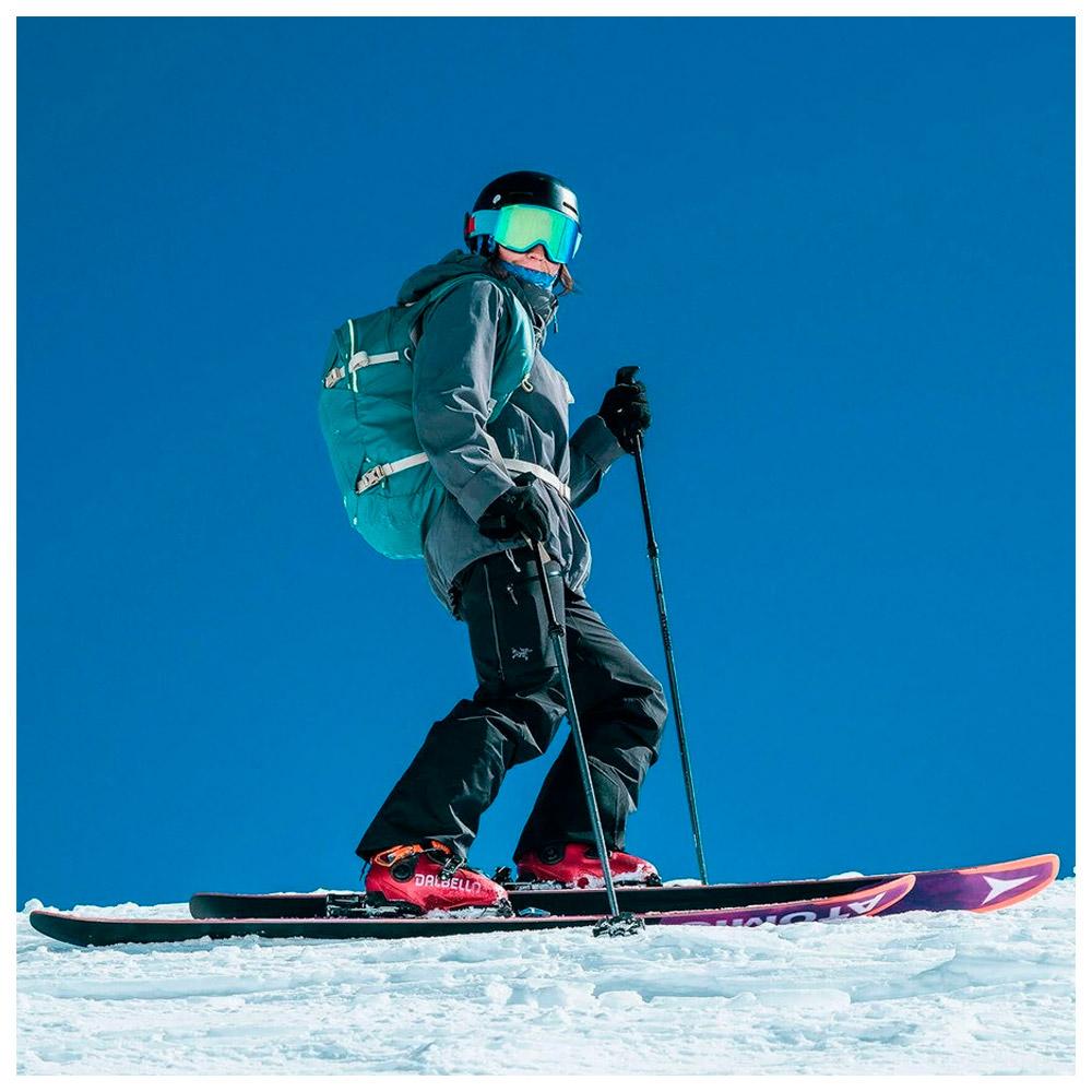 Sac à Dos Osprey Glade 20L – Spécial Neige, Porte-Skis/Snowboard, Bleu Cascade, Pour Ski Et Raquette