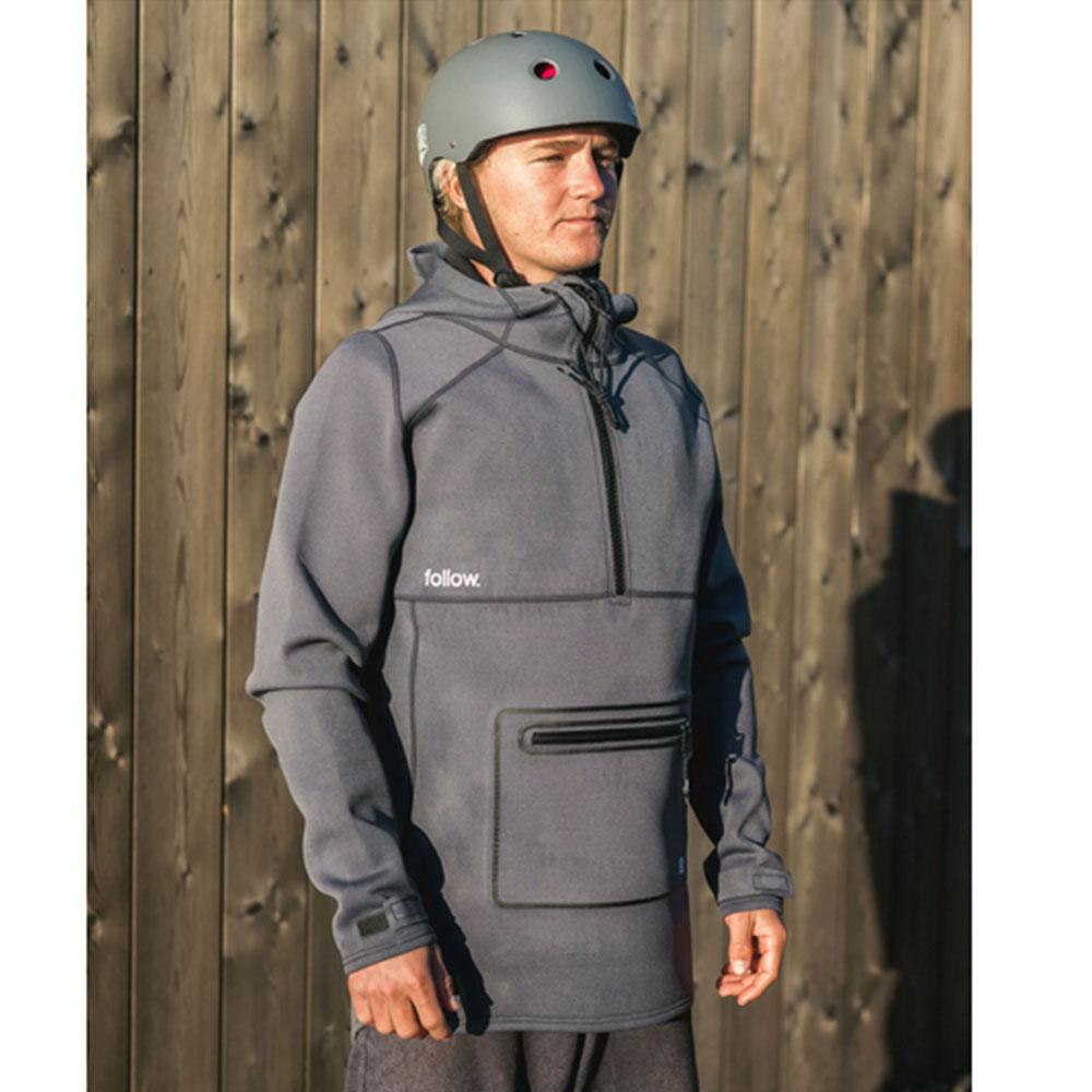 Veste en néoprène Follow Anorak Neo - Black - Été 2024 | Glisse