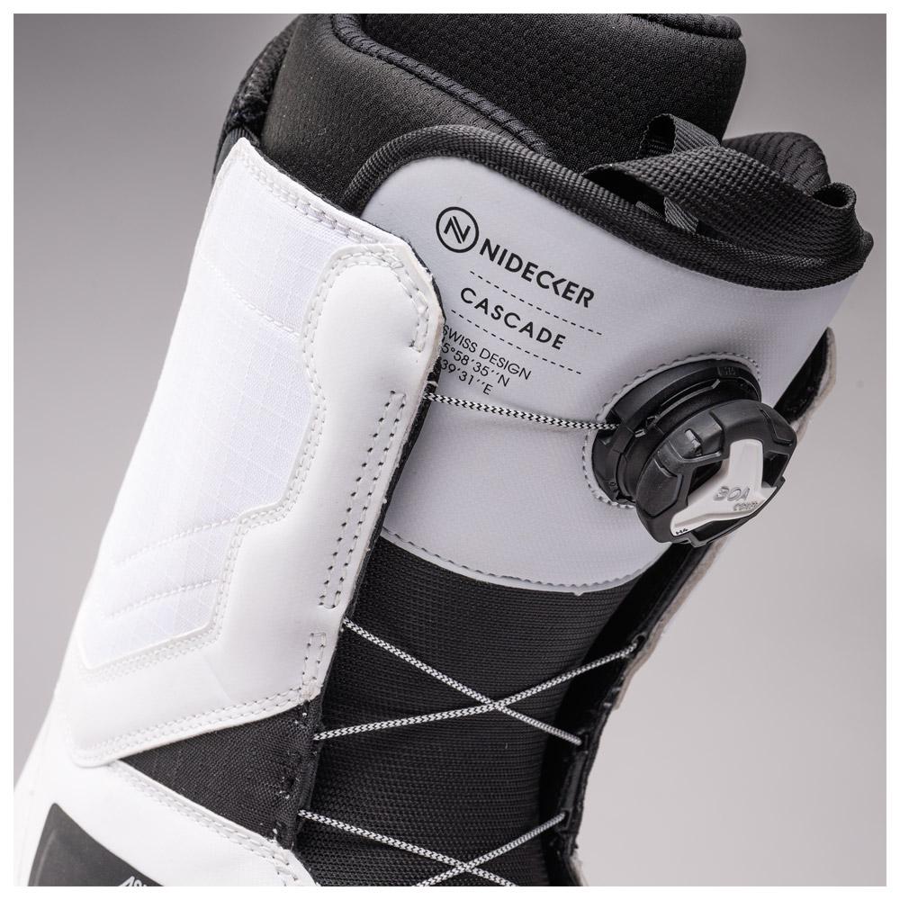 st tail  ナイデッカー CASCADE W WHITE 23 Boots Nidecker Cascade White - Hiver 2025 | Glisse-proshop