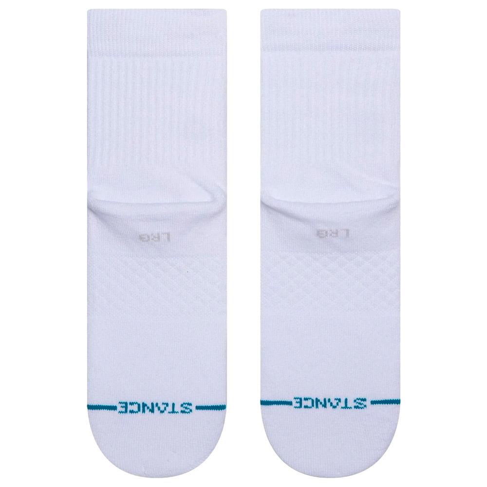 Chaussettes Stance Icon Bleu Glacier Pour Hommes - 76% Coton, Neuf Avec étiquettes