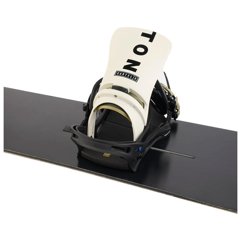 Fix Snowboard Burton Cartel X Stout white - Hiver 2023 | Glisse