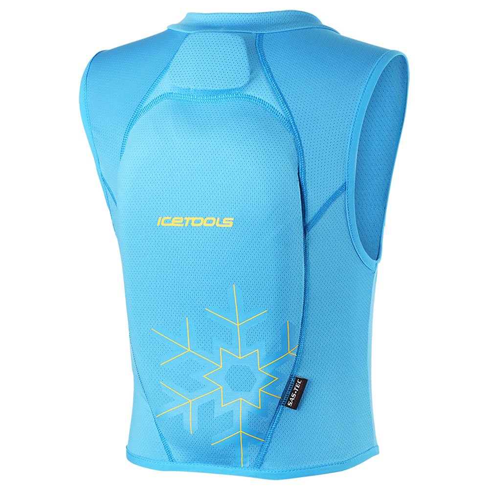 Protection dorsale Icetools Minikid Blue Yellow - Hiver 2024