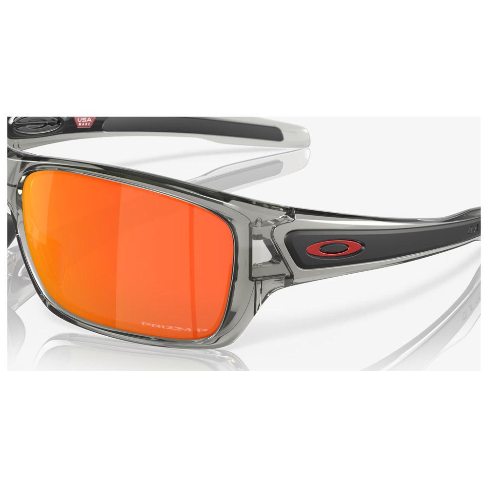 Lunettes de soleil Oakley Turbine Grey Ink Prizm Ruby Polarized Ete 2024 Glisse proshop
