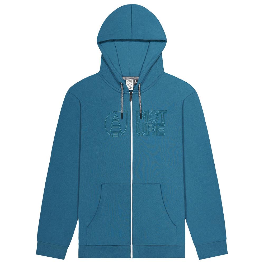 Sweat à Capuche Berghaus Grid Zip Complet Junior - Bleu - Taille 14-15 Ans - Neuf Avec étiquettes
