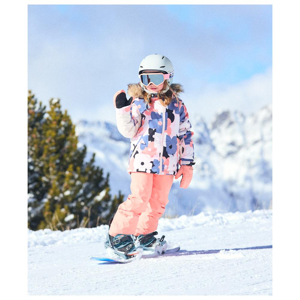 Veste De Ski Roxy Fille Scintillante - Taille S (8 Ans) - Bleue - Neuve