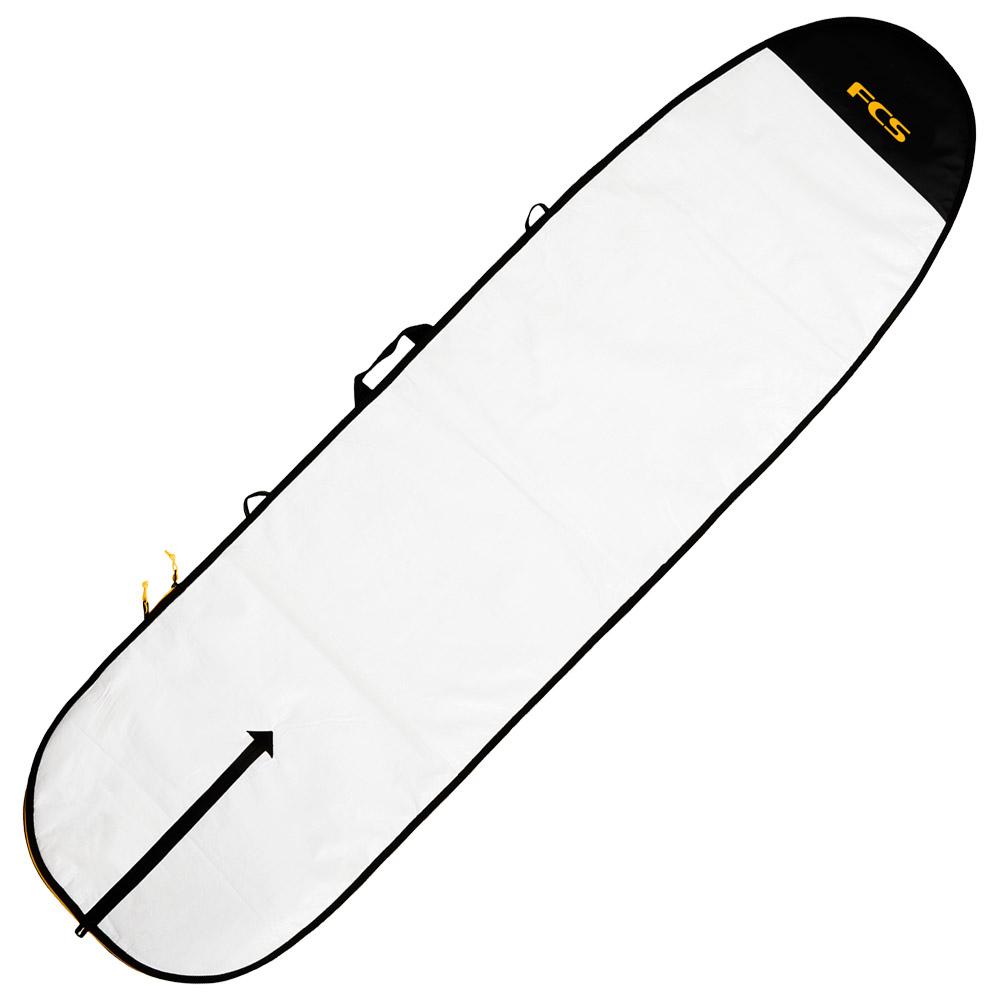 サーフィン FCS - FCS Classic Fun Board 6&#39;7&quot; Black/Mango FCS Day Fun Board Cover - FCS US