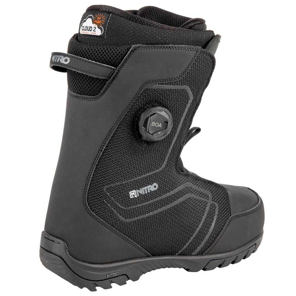 Boots de snowboard Nitro Sentinel Boa True Black - Hiver 2025