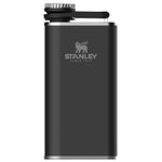 Stanley Gourde The Easy-Fill Wide Mouth Flask 0,23L Matte Black Pebble Présentation