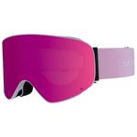 Slokker Masque de Ski Ziller Matt White Pink Mirror Présentation
