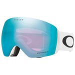 Oakley Masque de Ski Flight Deck L Matte White Prizm Sapphire Iridium Présentation