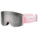 Altitude Eyewear Masque de Ski Hype Matt Pink Flash Silver Mirror Présentation