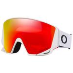 Oakley Masque de Ski Flow Scape M Matte White Prizm Torch Iridium + Prizm Iced Iridium Présentation
