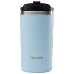Qwetch Mug Travel Mug 350 ml Matt Pastel Bleu Présentation