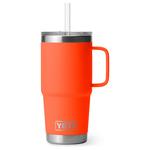Yeti Mug Rambler 25 Oz Straw Mug Papaya Présentation