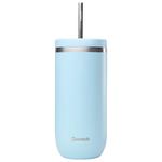 Qwetch Mug Cold Cup 600 ml Pastel Bleu Présentation