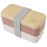 monbento Boîte Alimentaire Original 1L Rosa Moka Présentation