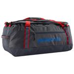 Patagonia Duffel Black Hole Duffel 55L Smolder Blue Amanita Red Présentation