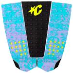 Creatures Pad Surf Italo Ferreira Fluro Blue Lavender Swirl Black Présentation