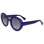 Binocle Eyewear Lunettes de soleil Bianca Shiny Purple Gradient Grey Polarized Présentation