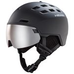 Head Casque visière Radar Black Présentation