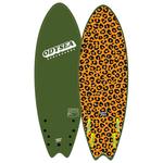 Catch Surf Planche Surf Odysea Skipper Quad Military Green / Cheetah Présentation