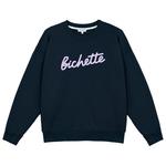 French Disorder Sweat Rosie Tricotin Bichette Navy Présentation