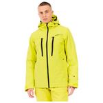 Protest Blouson Ski Prttimothy Snowjacket Lime Spash Présentation