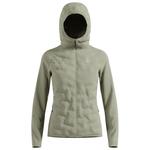 Odlo Veste Nordique Zeroweight Insulator Mid Layer Hoody Full Zip W Shadow Présentation