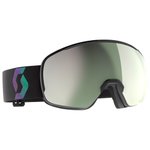 Scott Masque de Ski Sphere Otg Black Aurora Green Amp Pro White Chrome Présentation