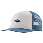 Patagonia Casquettes Stand Up Trout Trucker Hat White Présentation