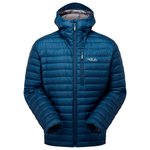 RAB Doudoune Microlight Alpine Jkt Tempest Blue Présentation