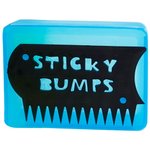 Sticky Bumps Wax Sticky Bumps Box/Comb Case Bl Ue/Black Wax Présentation