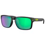 Oakley Lunettes de soleil Holbrook Court Collection Matte Black Prizm Road Jade Présentation