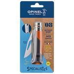 Opinel Couteaux (couverts) N°8 Outdoor Blister Soft Orange Présentation