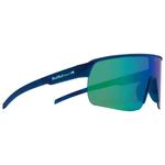 Red Bull Spect Lunettes de soleil Dakota Matt Blue Pattern Smoke Green Purple Mirror Présentation