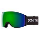 Smith Masque de Ski Io Mag Xl Black 22 Chromapop S Un Green Mirror Présentation