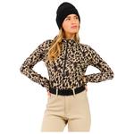 Protest Sous-vêtement technique PrtCosmic 1/4 Body Zip Top Bamboo Beige Présentation