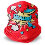 Bv Sport Tour de cou Foulard Original Collector Des Bosses Et Des Bulles Pop Corail Présentation