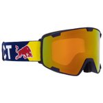 Red Bull Spect Masque de Ski Park Matt Dark Blue Orange Red Mirror Présentation