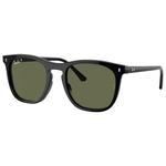 Ray Ban Lunettes de soleil RB2210 Polished Black Polar Green Présentation