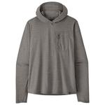 Patagonia Tee-shirt de rando Cap Cool Sun Forge Grey Noble Grey X Dye Présentation