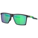 Oakley Lunettes de soleil Futurity Sun Satin Black Prizm Jade Présentation