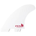 Fcs Ailerons Surf II Accelerator PC Tri Fins White Présentation