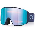 Oakley Masque de Ski Line Miner Pro L Matte White Prizm Sapphire Iridium + Prizm Iced Iridium Présentation